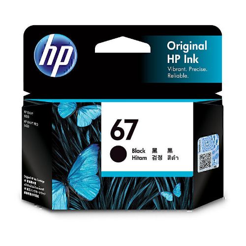 Picture of HP #67 Black Ink