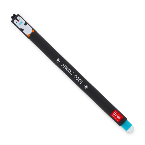 Picture of Legami Erasable Gel Pen Penguin Turquoise