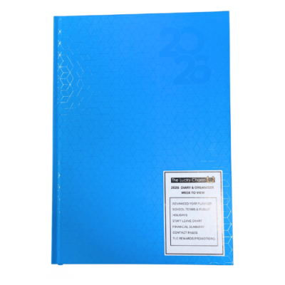 Picture of TLC Diary A4 WTV Spot Blue 2026