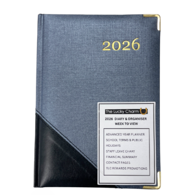 Picture of TLC Diary A5 WTV Silver 2026